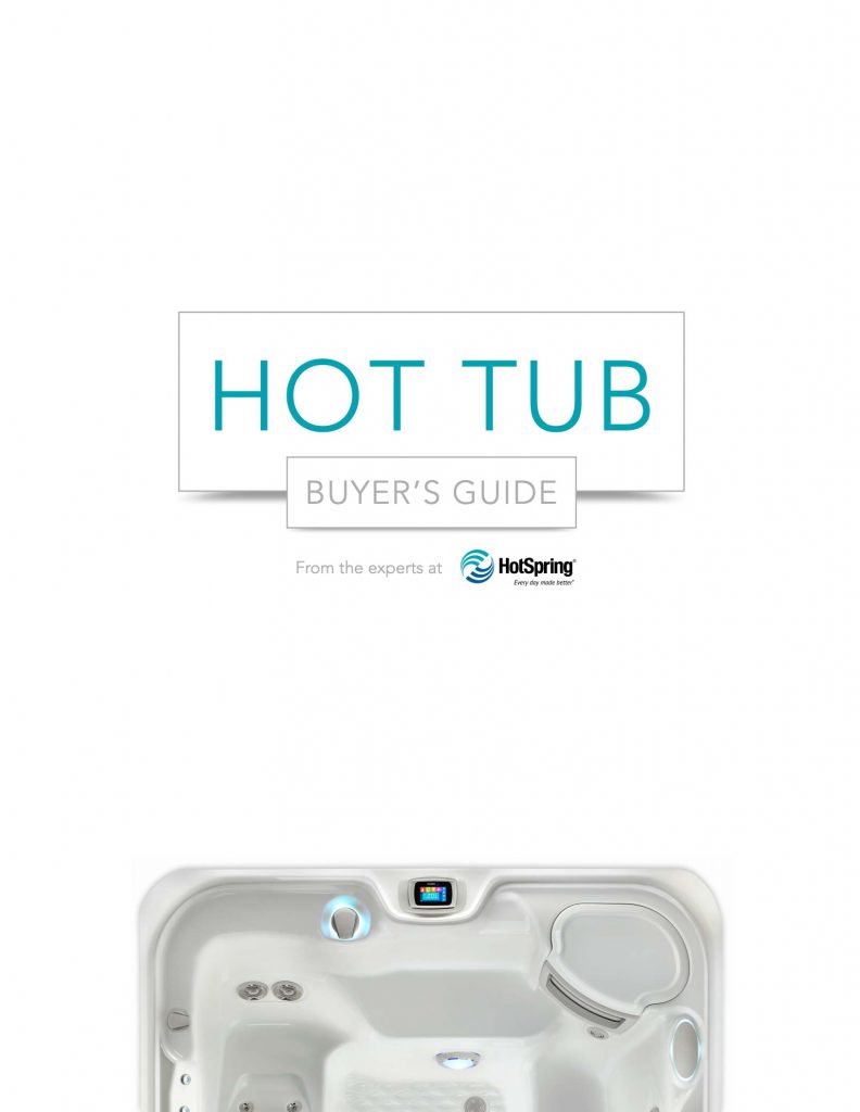 Hot Tub Buyer's Guide Cover